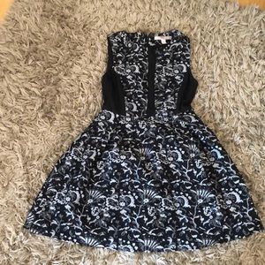 Forever 21 black and white dress